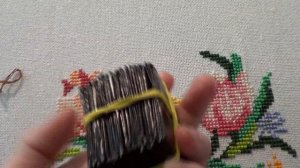 Вышивка крестом:Пасхальный рушник - Отчет 2