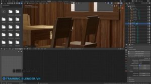 Nhập môn Blender - Bài 6 - Bài tập 1 - Render căn phòng