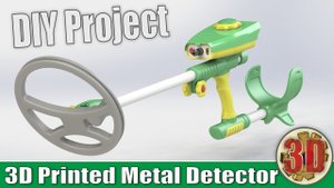 Самодельный металлоискатель на 3D принтере