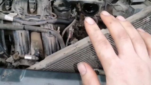 Замена радиатора охлаждения приора с кондиционером!