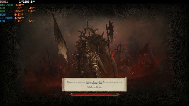 Total War WARHAMMER The Empire playthrough 1080p G-sync RTX 2080 I9-9900k PC смотреть онлайн