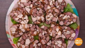 Мраморный рулет от Марии Суровой. Доброе утро. Фрагмент выпуска от 04.01.2023