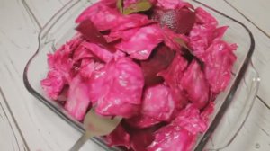 Квашеная Капуста со свеклой.