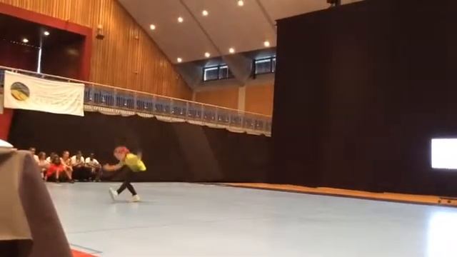 Роуп скиппинг (спортивная скакалка). Фристайл Мария Егорцова  ЧМ 2019 Норвегия