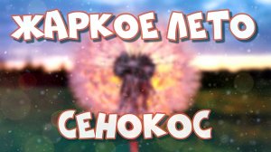 Жаркое лето... Сенокосная пора! (пос. Вохма, 2023 год)