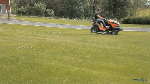 Садовый трактор Husqvarna - применение