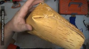поделки из бересты,ёмкость для сбора ягод
