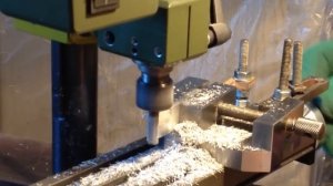 Proxxon PF230, часть 3, фрезеровка алюминия