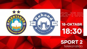 PAXTAKOR vs QO'QON-1912 | Coca-cola Superliga-2022 | 22-tur #live