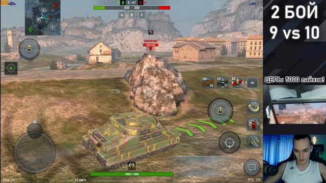 ЛЕСЕНКА#18 | РЕВАНШ с БАБАХОЙ против РАКА на ЕВРО СЕРВЕРЕ | WoT Blitz смотреть онлайн