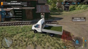 Сколько травы! Выживание farming simulator 22 с 0