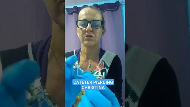 CATÉTER de APLICAÇÃO PIERCING ÍNTIMO FEMININO CHRISTINA! #piercing #jelco #christina