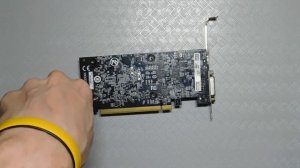 Gigabyte GT 1030 Low Profile D4 Disassembly