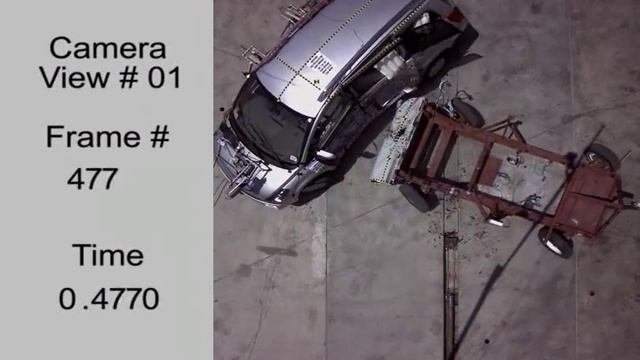 Crash Test 2006 - 2009 Nissan Quest (Side Impact) NHTSA