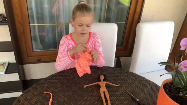 Шьём сарафан для Барби из старого купальника смотреть онлайн