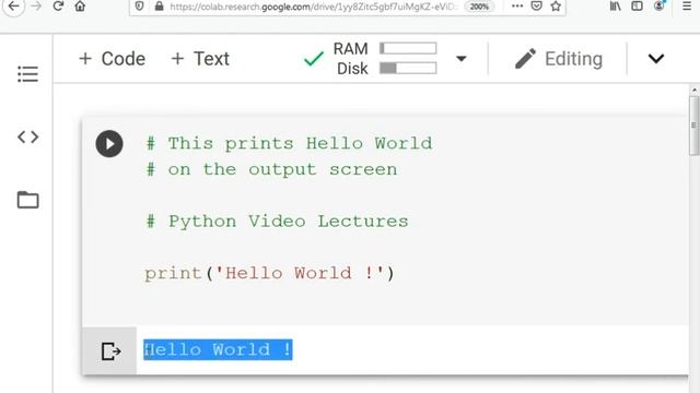 How to Print Hello World in Python