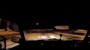 Ночной дрифт на ваз 2105 от первого лица
