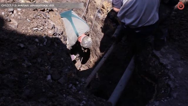 Прорыв трубы на Большой Арнаутской смотреть онлайн