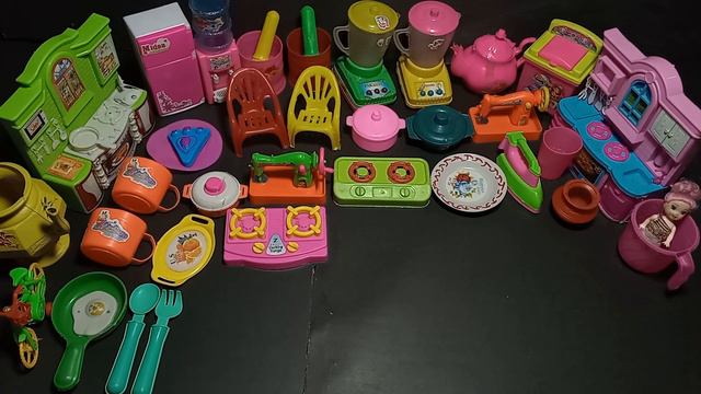 4 minutes satisfying with unboxing hello kitty cutie kitchen set _ Asmr video _ unboxing kitchen se