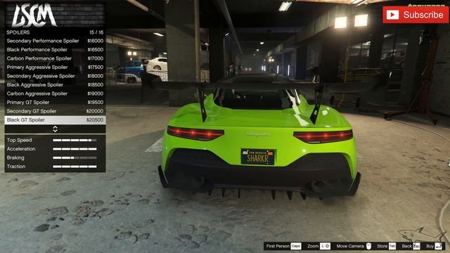 Lampadati Corsita Best Customization & Review in GTA 5 Online | New DLC CAR | Maserati MC20