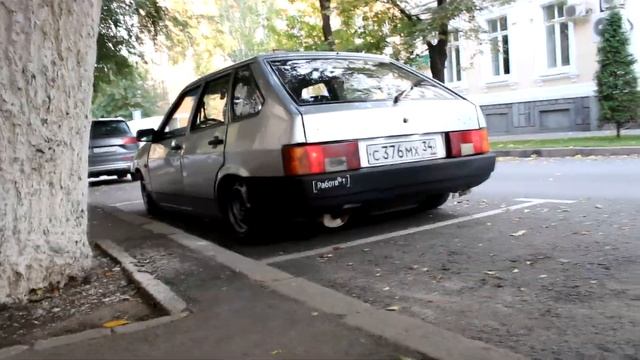 собрал Ваз 2109, одна из самых низких самар на статике смотреть онлайн