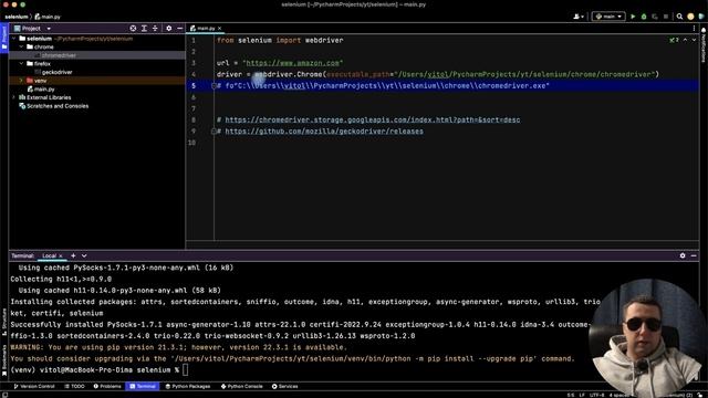 Setup Chromedriver and Firefox driver for Selenium смотреть онлайн