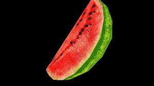 долька арбуза крутится 1 минуту под музон