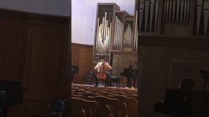 Бах. Прелюдия из Сюиты №4 для виолончели соло, BWV 1010 Я.Чистов