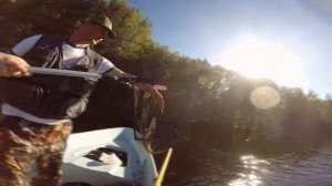 Открытие летнего рыболовного сезона на озере Бородинское 2014. Ленинградская область