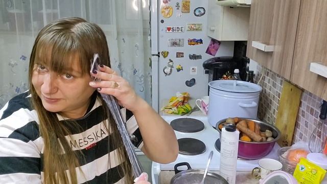 Заболела? какой то #винегрет получается☺️ маска для волос из картофельного крахмала) смотреть онлайн