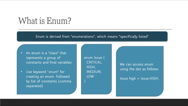 Enums | Enumeration Java | Easy to use for list of constants смотреть онлайн