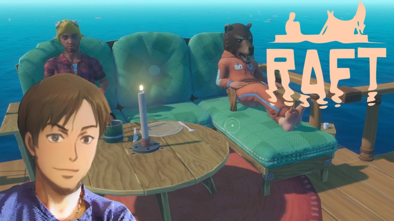 #13 Плывём на новый остров ! Raft