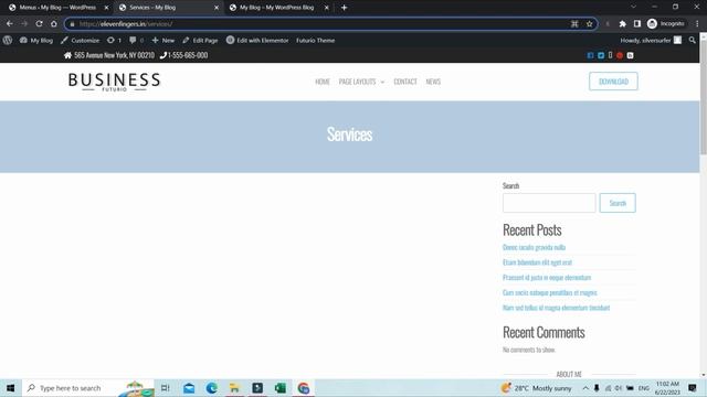 Futurio WordPress Theme | How to Install and Customize Futurio Theme | Best WordPress Theme смотреть онлайн