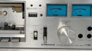 Винтажная кассетная дека Pioneer CT-F4040-Япония-1975-1979-год