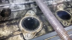 Опрессовка ГБЦ двигателя D4CB (а/м Hyundai Starex / Kia Sorento) (трещина в выпускном канале)