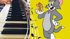 Tom & Jerry - OST cover-version of the grand piano