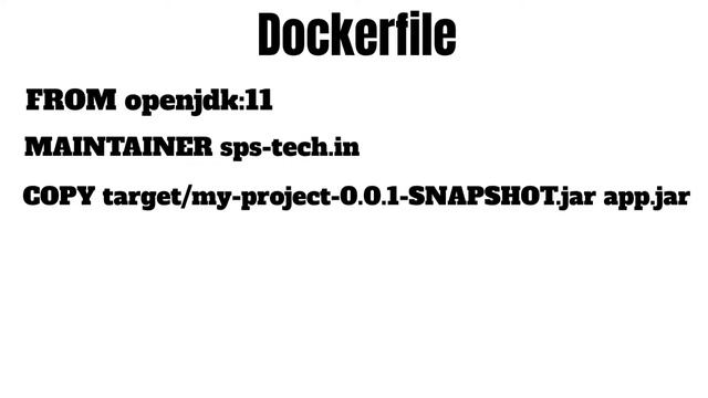 How to create Docker Image for Spring Boot Application | Dockerize a java runnable jar смотреть онлайн