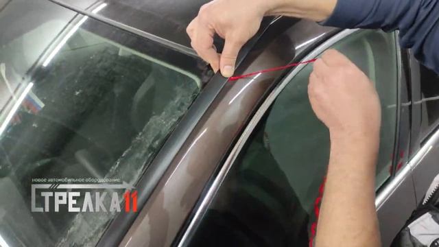 Дефлектор лобового стекла Стрелка-2 SKODA KODIAQ (I) с 2016г.в. - strelka11.ru смотреть онлайн