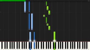 Piano . Как на пианино сыграть Cancer.