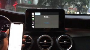 Wireless CarPlay is installed on mercedes-benz GLC and c-class models.