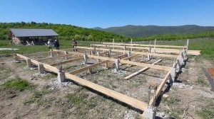 Континуальный фундамент. Готовим основание под несъёмную опалубку монолитной бетонной плиты на свая