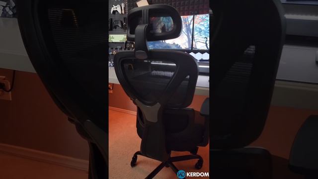 Cool 😎#setup! Getting your room a #makeover🤩🥳with #kerdom. #chair #cozyhome #lifevibes  #ergonomic