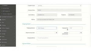 Opencart Purchase Order Management | Module configuration and PO Creation