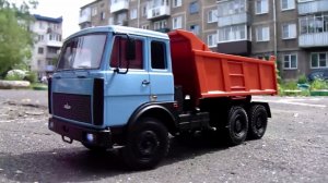 Как сделать своими руками радиоуправляемый самосвал МАЗ в 43 масштабе