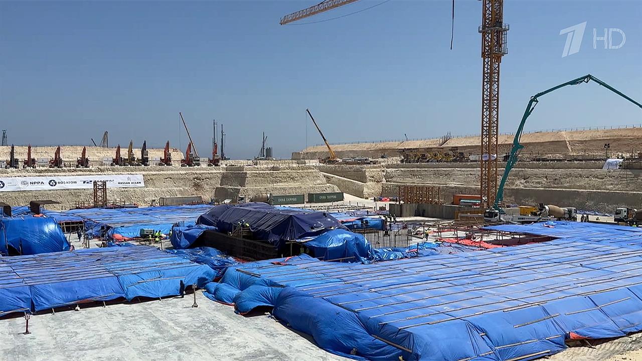 В Египте началось строительство третьего энергоблока атомной электростанции "Эд-Дабаа"