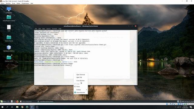How To Install Canta Theme on Linux Mint 19 смотреть онлайн