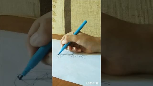 Как нарисовать  ДЕВУШКУ С ЗОНТИКОМ ☂️/How to draw a GIRL WITH AN UMBRELLA☂️