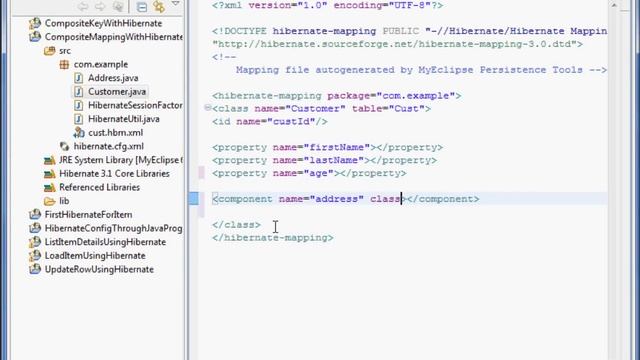 Hibernate Chapter14 - Composite Mapping смотреть онлайн