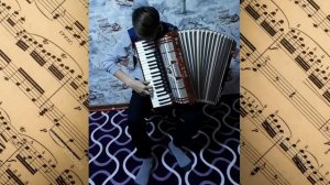 "Ламбада" на аккордеоне!