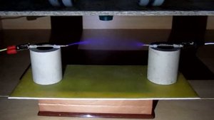 Умножитель напряжения Кокрофта - Уолтона на 110 кВ (Cocroft-Walton multiplier)